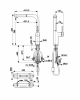 KFA DUERO PURE MOVE INOX bateria kuchenna z filtracją wody oraz wyciąganą wylewką 662342222